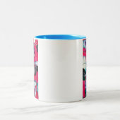 Waterverf Tweekleurige Koffiemok (Center)