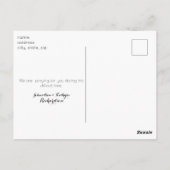 Waterverf Twig Thinking of You Briefkaart (Achterkant)