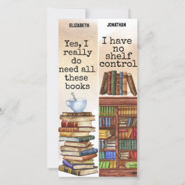 Waterverf Typewriter Funny Book Quote Bladwijzer Kaart