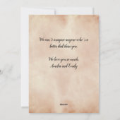 Waterverf Typografie Papa Happy Father Day Feestdagenkaart (Achterkant)