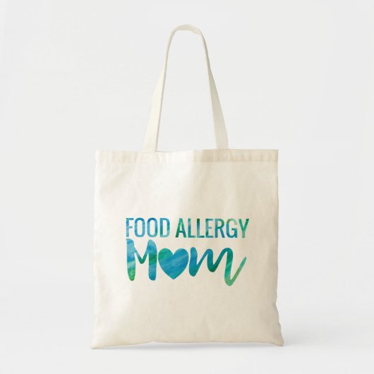 Waterverf Typografie Tote Bag (Voorkant)