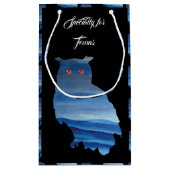 Waterverf uil klein cadeauzakje (Achterkant)