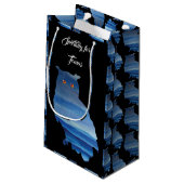 Waterverf uil klein cadeauzakje (Achterkant Gekanteld)