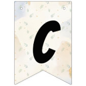 Waterverf Uil Pre-K Kleuterklas Afstuderen Vlaggetjes (Tweede vlag)