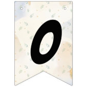 Waterverf Uil Pre-K Kleuterklas Afstuderen Vlaggetjes (Derde vlag)