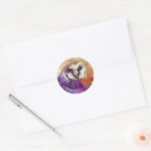 Waterverf Uil Stickers (Envelop)