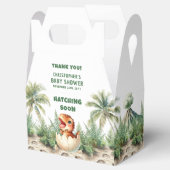 Waterverf Uitkomen Binnenkort Baby Boy Bedankt Box Bedankdoosjes (Geopend)