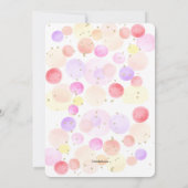 Waterverf Uitnodiging (Achterkant)