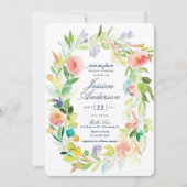 Waterverf - Uitnodiging in de lente van de Grote B (Voorkant)