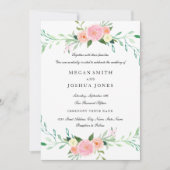 Waterverf uitnodiging tot inschrijving op Wildflow (Voorkant)