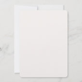 Waterverf Uitnodiging tot uitzending van getexture (Achterkant)