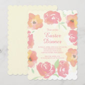 Waterverf - Uitnodiging voor het ontbijt (Voorkant / Achterkant)