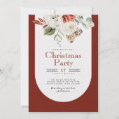 Waterverf - Uitnodiging voor kerstfeestdagen in Fl (Voorkant)