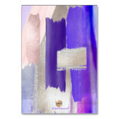 Waterverf Ultraviolette Tafel NAO. pin aan boord Kaart (Achterkant)