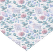 Waterverf Unicorn Crystals & Rozen Patroon Tafelkleed (Gekanteld)