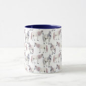 Waterverf Unicorn Fairy Tale Patroon Mok (Midden)