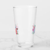 Waterverf Unicorn Floral Crown Glas (Links)