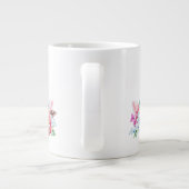 Waterverf Unicorn Floral Crown Grote Koffiekop (Achterkant)