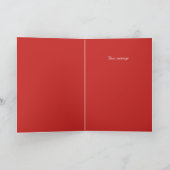 Waterverf Unicorn met regenbooghaar Kaart (Binnen)