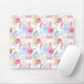 Waterverf Unicorn & Pegasus Patroon Muismat (Met muis)