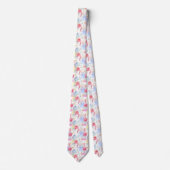 Waterverf Unicorn & Pegasus Patroon Stropdas (Voorkant)