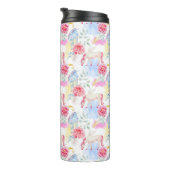 Waterverf Unicorn & Pegasus Patroon Thermosbeker (Geroteerd rechts)