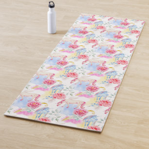 Waterverf Unicorn & Pegasus Patroon Yogamat
