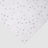 Waterverf Unicorn Pink & Silver Accepten Tissuepapier (Detail)