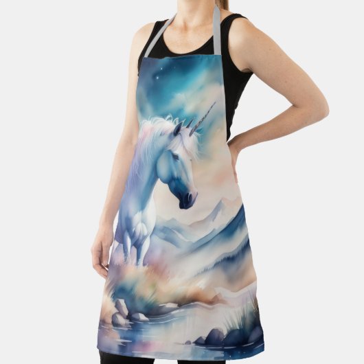 Waterverf Unicorn Schort (Insitu)