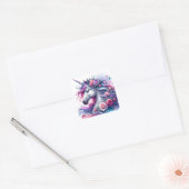 Waterverf Unicorn Stickers (Envelop)