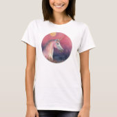 Waterverf Unicorn T-shirt (Voorkant)