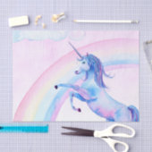 Waterverf Unicorn-weefselpapier Tissuepapier (Craft)