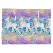 Waterverf Unicorns Groot Cadeauzakje (Achterkant)