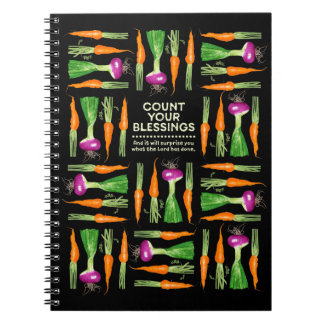 Waterverf-unie en -wortels notitieboek