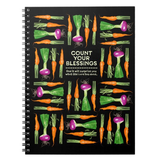 Waterverf-unie en -wortels notitieboek (Voorkant)