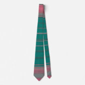 Waterverf Unieke luxe groene print Stropdas (Voorkant)