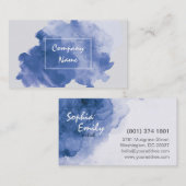 Waterverf Unieke Visitekaartjes (Voorkant / Achterkant)