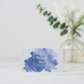 Waterverf Unieke Visitekaartjes (Staand voorkant)