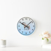 Waterverf-uurklok Ronde Klok (Huis)