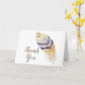 Waterverf vader Dank u wel Kaart (Gele Bloem)