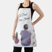 Waterverf Vader en dochter Schort (Insitu)