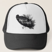 Waterverf Vader Funny Quote Raven Lunatic Trucker Pet (Voorkant)