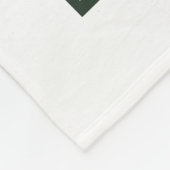 Waterverf Vakantie Gnome Fleece Deken (Hoek)