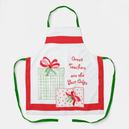 Waterverf Vakantie Grote Docenten Beste Cadeaus Schort