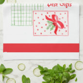 Waterverf Vakantie Grote Docenten Beste Cadeaus Theedoek (Gevouwen)