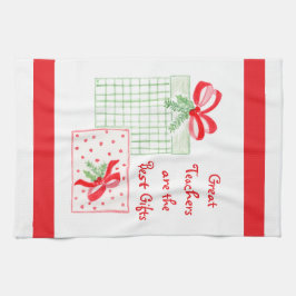 Waterverf Vakantie Grote Docenten Beste Cadeaus Theedoek