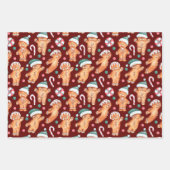 waterverf vakantie kleurrijk inpakpapier vel (Voorkant 2)