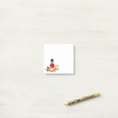 Waterverf Vakantie Notenkraker Kerst Post-it® Notes (Op bureau)