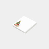 Waterverf Vakantie Notenkraker Kerstboom Post-it® Notes (Schuin)