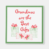 Waterverf Vakantie PERSONALISEREN Oma Magneet (Voorkant)